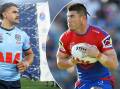 Latrell Mitchell and Bradman Best. Pictures Getty Images, Jonathan Carroll