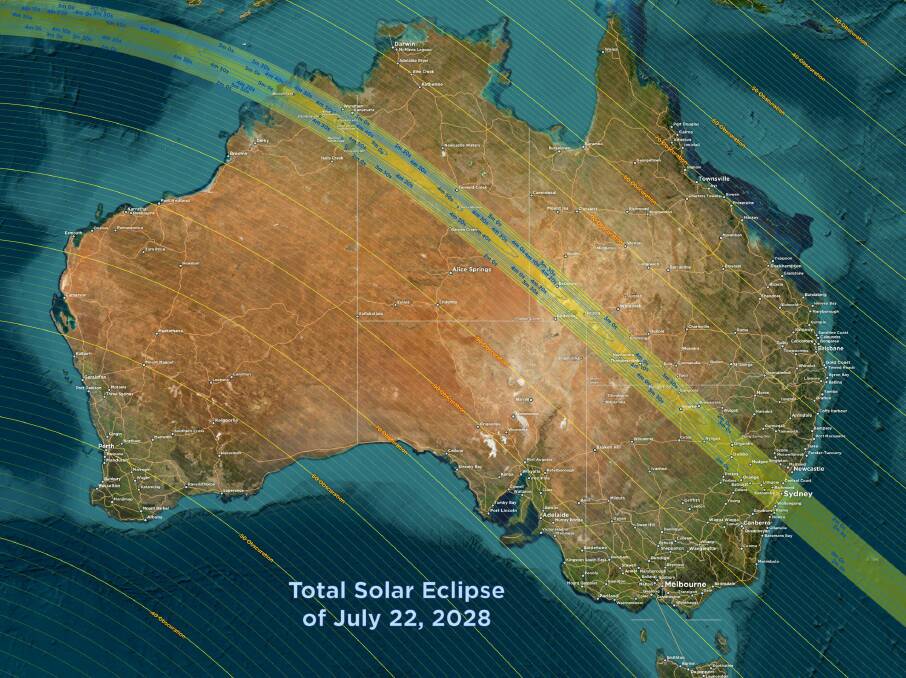 Australia's next total solar eclipse in 2028 over Sydney, NSW Forbes