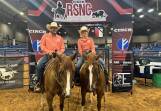 Shane and Bella Davie had an incredible first ranch sorting world championships. Picture supplied